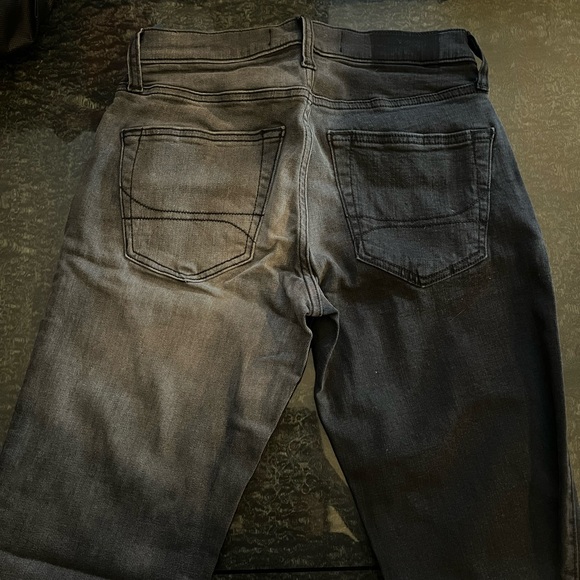 Hollister Ombré Black & Grey Jeans - Picture 3 of 6
